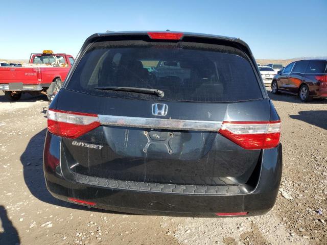 5FNRL5H65BB102810 - 2011 HONDA ODYSSEY EXL BLACK photo 6