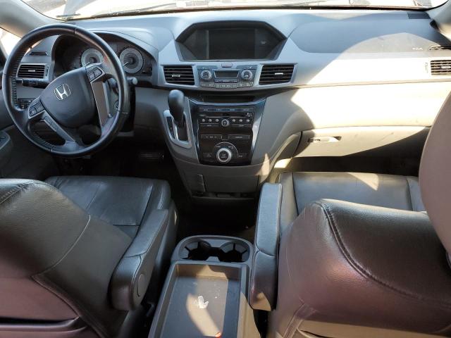 5FNRL5H65BB102810 - 2011 HONDA ODYSSEY EXL BLACK photo 8