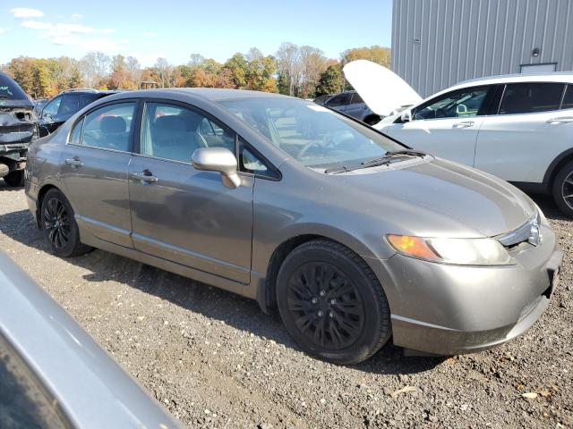 1HGFA16577L064367 - 2007 HONDA CIVIC LX GRAY photo 4