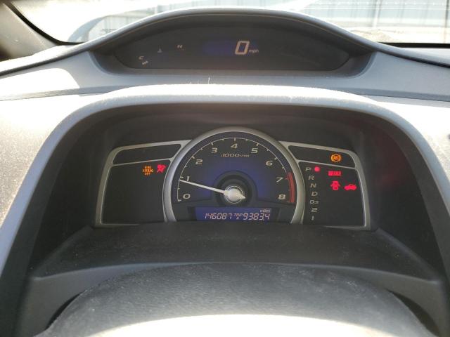 1HGFA16577L064367 - 2007 HONDA CIVIC LX GRAY photo 9