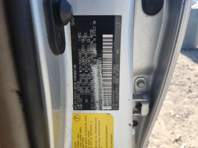 JTEES41A082037477 - 2008 TOYOTA HIGHLANDER SILVER photo 12