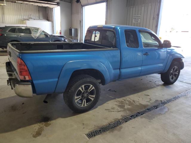 5TEUU42N26Z228158 - 2006 TOYOTA TACOMA ACCESS CAB BLUE photo 3