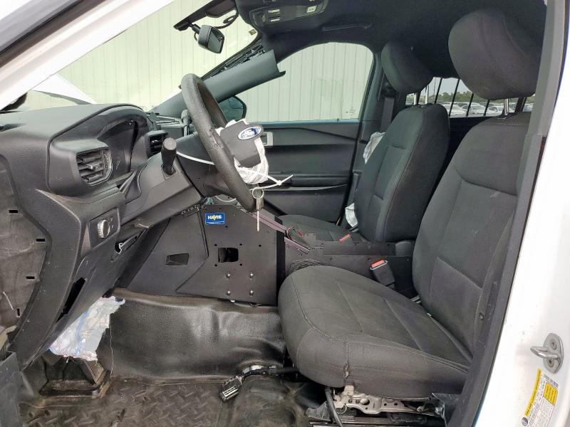 1FM5K8AC3MNA08802 - 2021 FORD EXPLORER POLICE INTERCEPTOR Biały zdjęcie 7