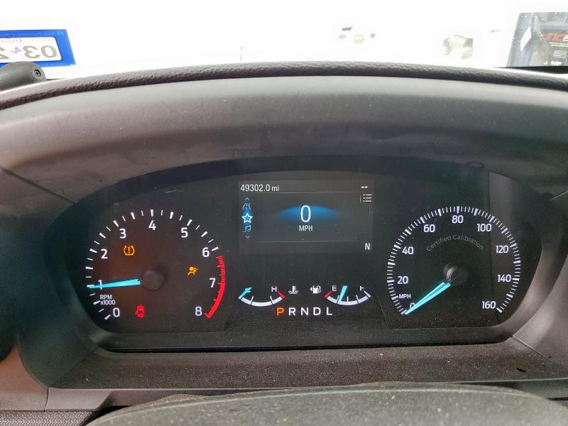 1FM5K8AC3MNA08802 - 2021 FORD EXPLORER POLICE INTERCEPTOR Biały zdjęcie 9