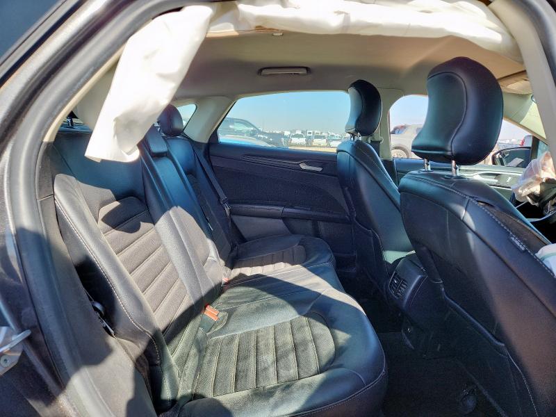 3FA6P0HD5JR127301 - 2018 FORD FUSION SE GRAY photo 10