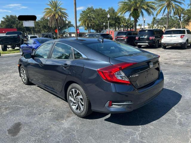 2HGFC2F75JH593368 - 2018 HONDA CIVIC EX GRAY photo 3