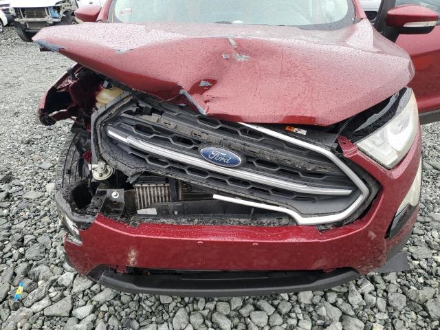 MAJ3P1TE6JC166700 - 2018 FORD ECOSPORT SE RED photo 12