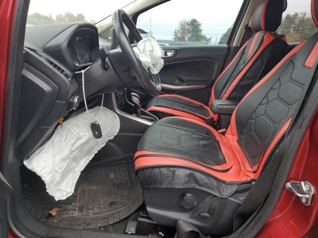 MAJ3P1TE6JC166700 - 2018 FORD ECOSPORT SE RED photo 7