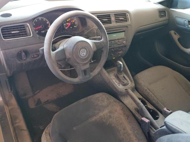 3VW2K7AJ1EM305561 - 2014 VOLKSWAGEN JETTA BASE GRAY photo 8