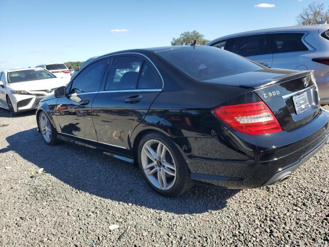 WDDGF8AB0DR245755 - 2013 MERCEDES-BENZ C 300 4MATIC BLACK photo 2