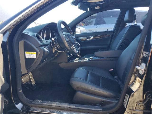 WDDGF8AB0DR245755 - 2013 MERCEDES-BENZ C 300 4MATIC BLACK photo 7