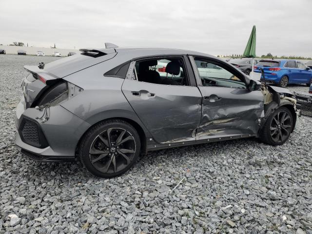 SHHFK7H46JU414146 - 2018 HONDA CIVIC SPORT رمادي صورة 3