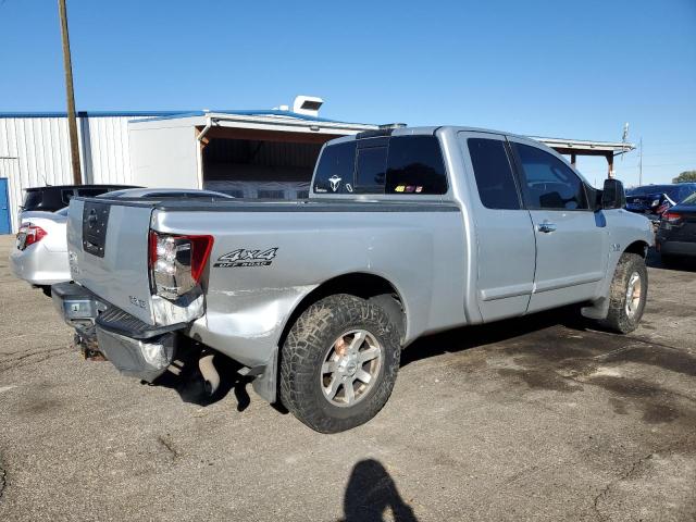 1N6AA06B14N536701 - 2004 NISSAN TITAN XE Күміс фото 3