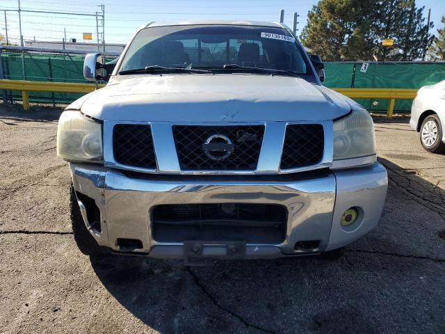 1N6AA06B14N536701 - 2004 NISSAN TITAN XE Күміс фото 5