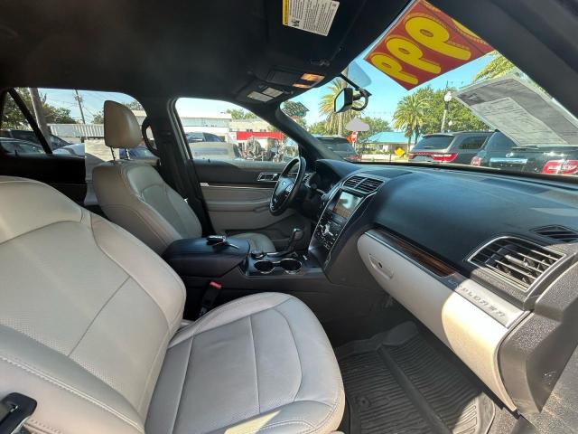 1FM5K8F80KGA52780 - 2019 FORD EXPLORER LIMITED WHITE photo 5