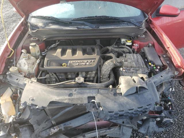 1C3CDZCBXCN133363 - 2012 DODGE AVENGER SXT RED photo 11