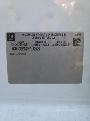 1GB1CUEG7HF172127 - 2017 CHEVROLET SILVERADO C2500 HEAVY DUTY WHITE photo 12