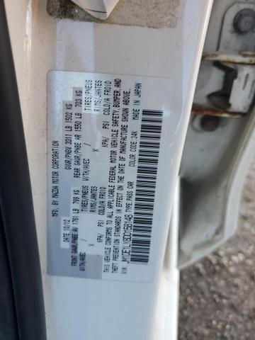 JM1DE1LY8D0158148 - 2013 MAZDA MAZDA2 WHITE photo 13