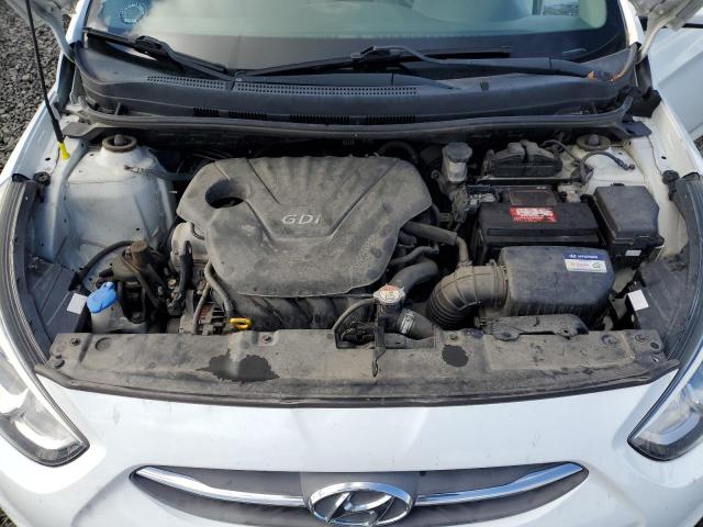 KMHCT4AE5HU203035 - 2017 HYUNDAI ACCENT SE WHITE photo 11