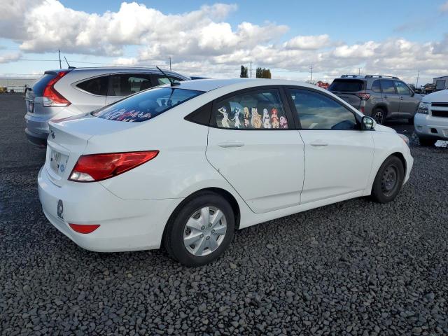 KMHCT4AE5HU203035 - 2017 HYUNDAI ACCENT SE WHITE photo 3