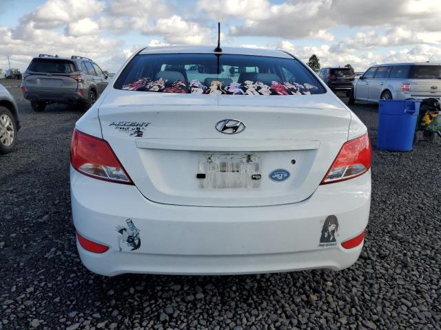 KMHCT4AE5HU203035 - 2017 HYUNDAI ACCENT SE WHITE photo 6