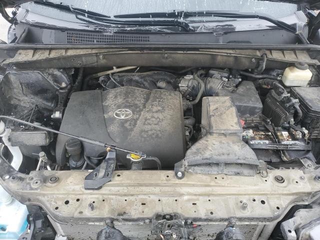 5TDKZRFH2HS188268 - 2017 TOYOTA HIGHLANDER SE BLACK photo 11