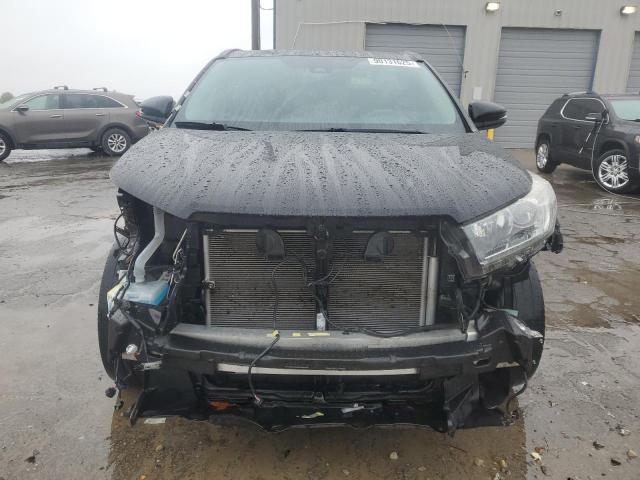 5TDKZRFH2HS188268 - 2017 TOYOTA HIGHLANDER SE BLACK photo 5