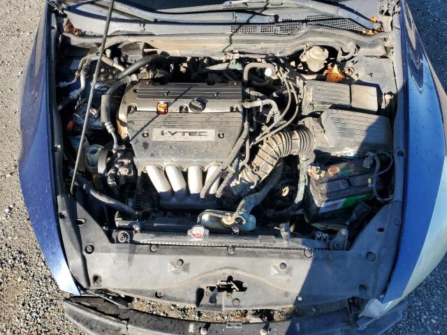 JHMCM56704C035255 - 2004 HONDA ACCORD EX BLUE photo 11