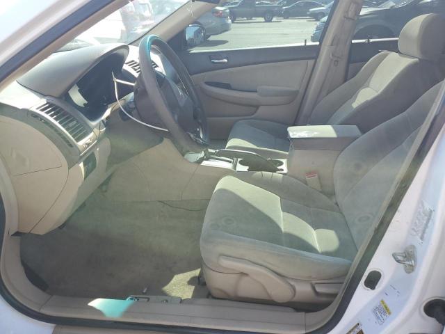 1HGCM56486A161094 - 2006 HONDA ACCORD LX WHITE photo 7