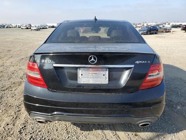 WDDGF8AB7DA804037 - 2013 MERCEDES-BENZ C 300 4MATIC BLACK photo 6