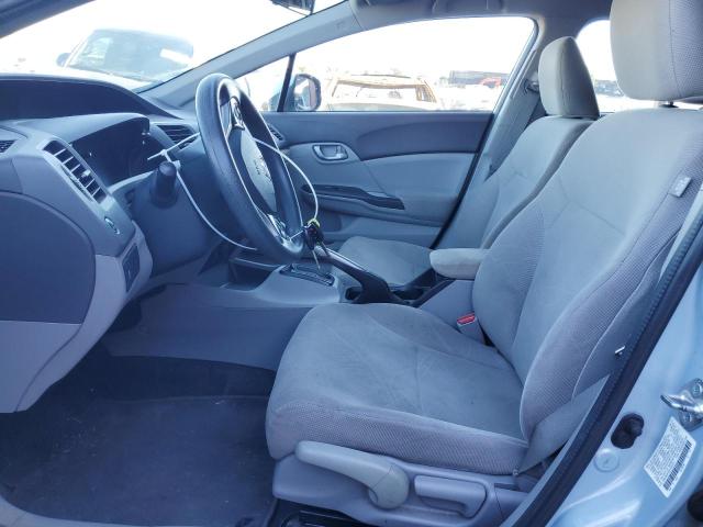 2HGFB2F59CH592471 - 2012 HONDA CIVIC LX BLUE photo 7