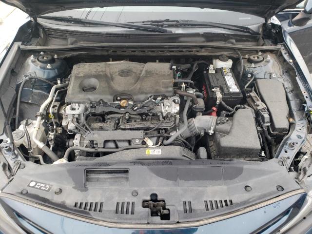 4T1T11AK9MU532986 - 2021 TOYOTA CAMRY SE BLUE photo 11
