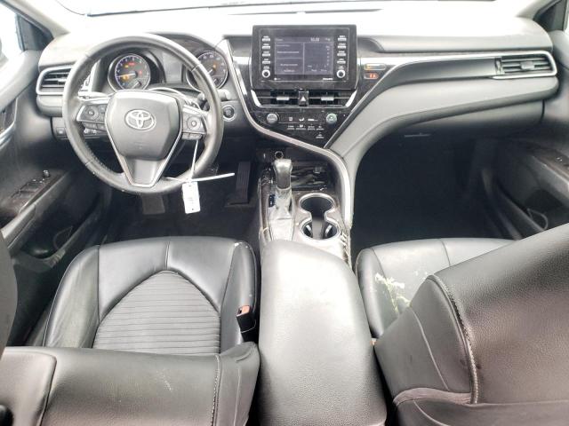 4T1T11AK9MU532986 - 2021 TOYOTA CAMRY SE BLUE photo 8