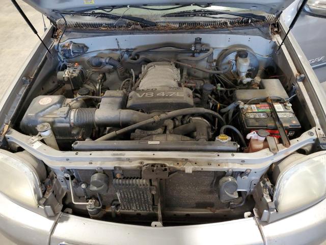 5TBBT44183S362999 - 2003 TOYOTA TUNDRA ACCESS CAB SR5 SILVER photo 11