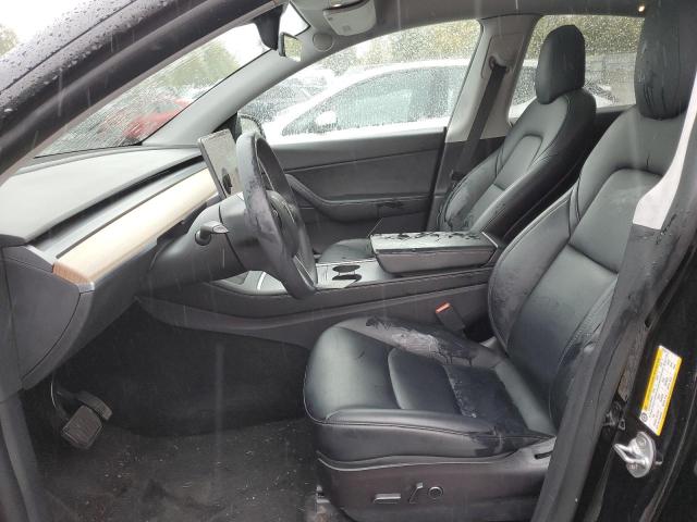 5YJYGDEE2MF243763 - 2021 TESLA MODEL Y BLACK photo 7