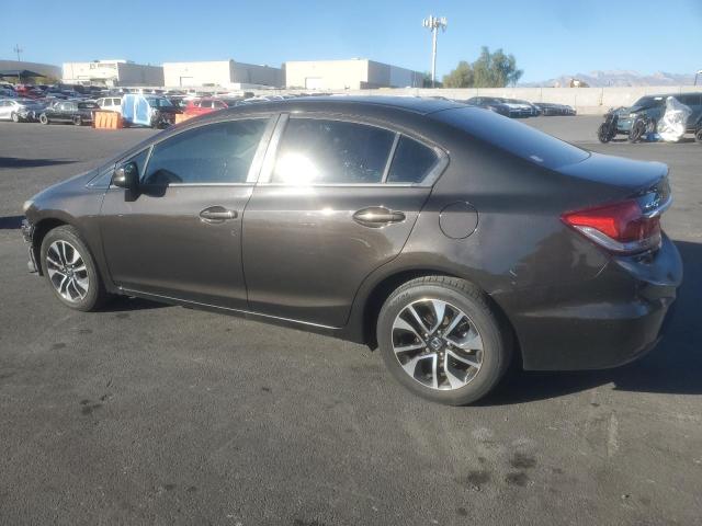 19XFB2F82DE067614 - 2013 HONDA CIVIC EX BROWN photo 2