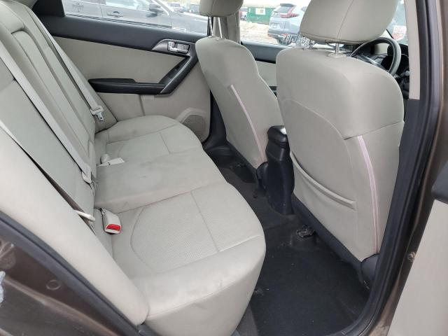 KNAFU4A27D5736221 - 2013 KIA FORTE EX BROWN photo 10
