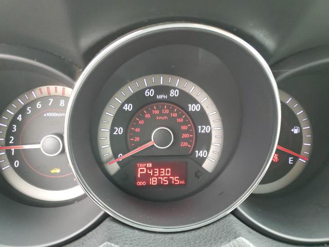 KNAFU4A27D5736221 - 2013 KIA FORTE EX BROWN photo 9