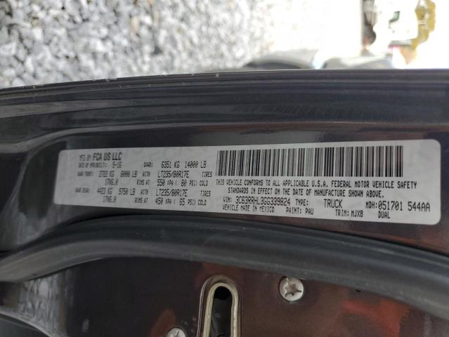 3C63RRHL3GG339824 - 2016 RAM 3500 SLT Boz foto 12