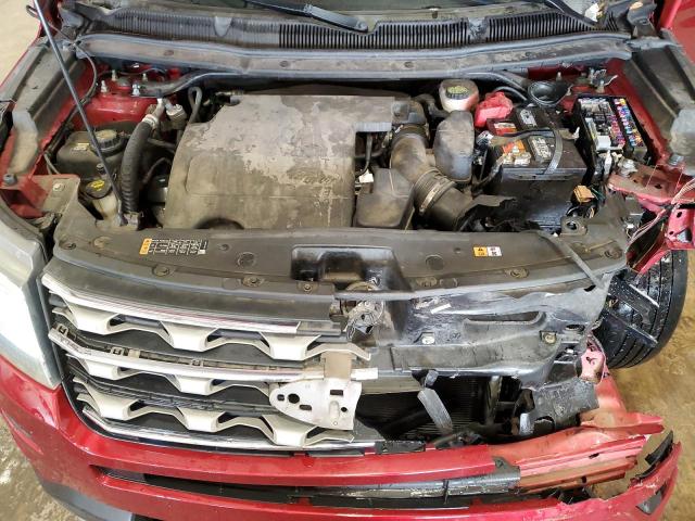 1FM5K7D8XGGA97679 - 2016 FORD EXPLORER XLT Rot Foto 12