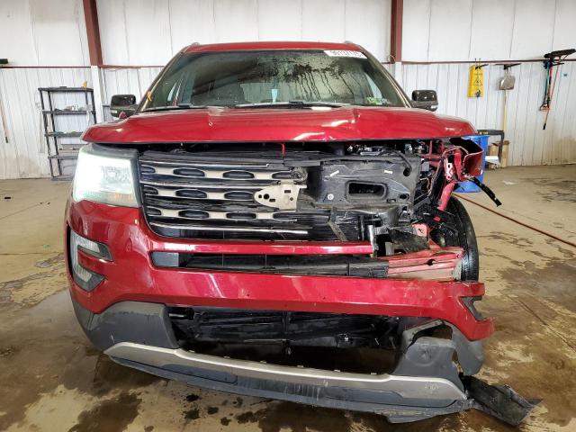 1FM5K7D8XGGA97679 - 2016 FORD EXPLORER XLT Rot Foto 5