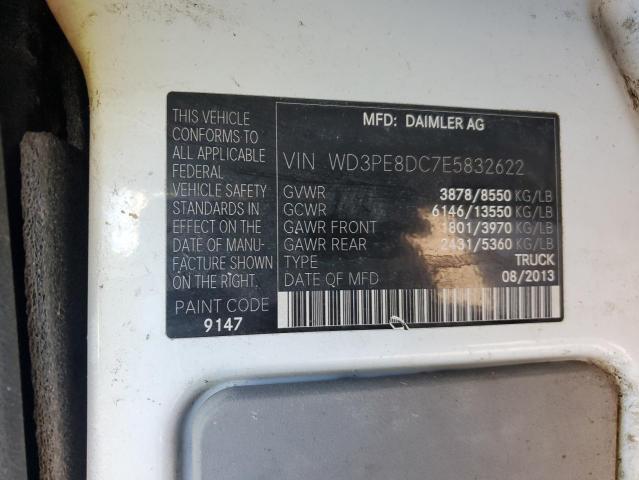 WD3PE8DC7E5832622 - 2014 MERCEDES-BENZ SPRINTER 2500 Weiß Foto 13