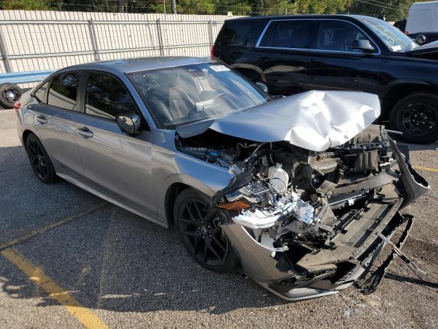 2HGFE2F51NH500280 - 2022 HONDA CIVIC SPORT SILVER photo 4