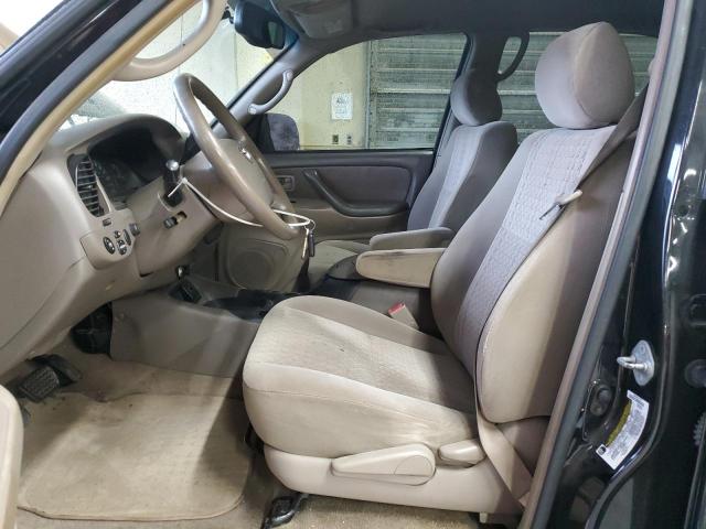 5TBET341X6S520528 - 2006 TOYOTA TUNDRA DOUBLE CAB SR5 BLACK photo 7