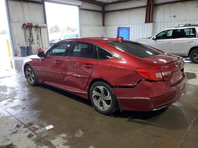 1HGCV1F5XJA035388 - 2018 HONDA ACCORD EXL BURGUNDY photo 2