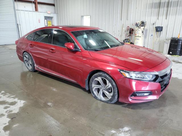 1HGCV1F5XJA035388 - 2018 HONDA ACCORD EXL BURGUNDY photo 4