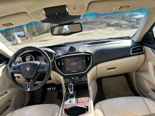 ZAM57RTA1E1089648 - 2014 MASERATI GHIBLI S BROWN photo 5