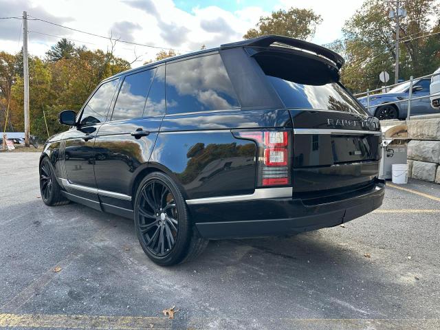 SALGR2KF5GA315889 - 2016 LAND ROVER RANGE ROVE BLACK photo 2