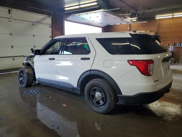 1FM5K8AB5PGC19970 - 2023 FORD EXPLORER POLICE INTERCEPTOR Սպիտակ լուսանկար 2