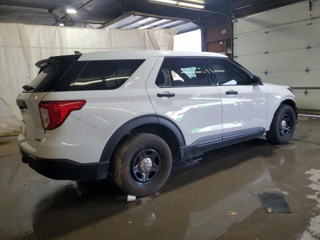 1FM5K8AB5PGC19970 - 2023 FORD EXPLORER POLICE INTERCEPTOR Սպիտակ լուսանկար 3